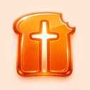 Daily Bread — curated Christian video app logo